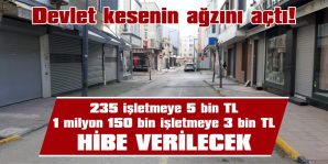 TOPLAM 4 MİLYAR 602 MİLYON TL HİBE VERİLECEK