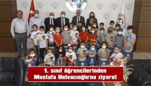 1. SINIF ÖĞRENCİLERİNDEN MUSTAFA HELVACIOĞLU’NA ZİYARET