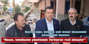 GAYTANCIOĞLU: “ESNAFIN MADDİ VE MANEVİ MAĞDURİYETİ GİDERİLMELİ”