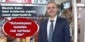 “ZAMMIN ARTIK SUYU ÇIKTI”