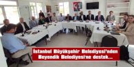 İBB MECLİS ÜYELERİ VE BİRİM AMİRLERİ BEYENDİK’E ZİYARETTE BULUNDU