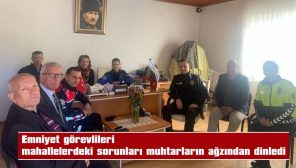 SORUN VE İSTEKLER TUTANAK ALTINA ALINDI