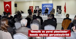 AKSAL VE HELVACIOĞLU, AK GENÇLİK İLE BİR ARAYA GELDİ