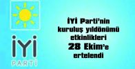 ENGİN: “GAZZE’DEKİ ÜZÜCÜ OLAYLAR NEDENİYLE PARTİMİZİN KURULUŞ YILDÖNÜMÜ ETKİNLİKLERİ 28 EKİME ERTELENMİŞTİR”