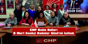 CHP KEŞAN KADIN KOLLARI, 8 MART EMEKÇİ KADINLAR GÜNÜ NEDENİYLE BASIN AÇIKLAMASI YAPTI