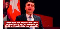 ÇAKIR, 14 MAYIS DÜNYA ÇİFTÇİLER GÜNÜ NEDENİYLE MESAJ YAYIMLADI