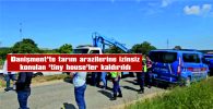 TİNY HOUSE SAHİPLERİ YOLU KAPATTI, İŞ MAKİNELERİ YAN YOL AÇARAK BÖLGEYE GİRDİ