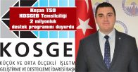 “GİRİŞİMCİLİK EĞİTİMLERİNİ TAMAMLAYIP, BELGESİNİ ALAN GİRİŞİMCİLER YARARLANABİLECEK”