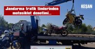 EKSİĞİ BULUNAN MOTOSİKLETLER TRAFİKTEN MEN EDİLDİ