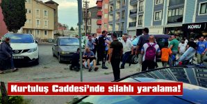 KURTULUŞ CADDESİ’NDE SİLAHLI YARALAMA!