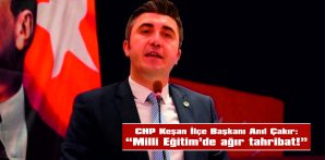 ÇAKIR: “YKS SONUÇLARI EĞİTİMDEKİ BAŞARISIZLIĞI ORTAYA KOYDU”