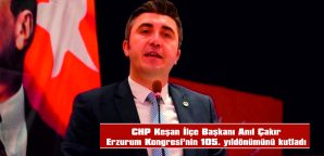 “MANDA VE HİMAYENİN REDDEDİLDİĞİ ERZURUM KONGRESİ’NİN 105. YILDÖNÜMÜ KUTLU OLSUN”