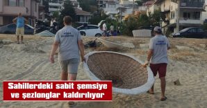 İŞLETMELER, KIYIDAN 10 METRE BOYUNCA ŞEZLONG VE ŞEMSİYE KOYAMAYACAK