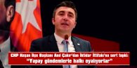 ÇAKIR: “HALKIN ÖNCELİĞİ YENİ ANAYASA DEĞİL, EKONOMİK KRİZ VE İŞSİZLİK”