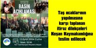 TÜM YAŞAM VE ÇEVRE DOSTLARI KENT MEYDANI’NA DAVET EDİLDİ