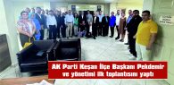 TOPLANTIYA, TRABZON MİLLETVEKİLİ VEHBİ KOÇ ÖNDERLİK ETTİ