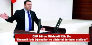 BAKAN TEKİN’İN CEVAPLAMASI İSTEMİYLE ÖNERGE DE VERDİ