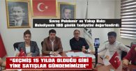 BALCI: “KORKUYORUM BİZİM SATIN ALDIĞIMIZ HAMAMI DA SATACAKLAR GİBİ GELİYOR”