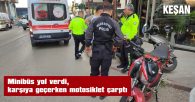 YARALI KADIN AMBULANSLA HASTANEYE KALDIRILDI