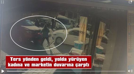 MARKETTE VE ARAÇTA MADDİ HASAR OLUŞTU