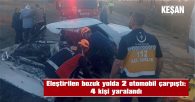 YARALILAR, AMBULANSLARLA HASTANEYE KALDIRILDI