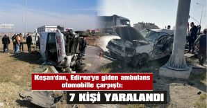 YARALILAR AMBULANSLARLA HASTANEYE KALDIRILDI