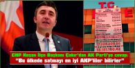 ÇAKIR: “BU ÜLKEDE SATMAYI EN İYİ AKP’LİLER BİLİRLER”