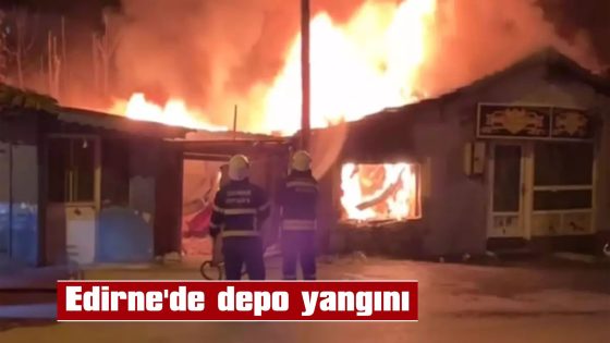 İTFAİYE EKİPLERİ MÜDAHALEDE BULUNDU