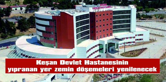 HASTA MAĞDURİYETLERİNİN YAŞANMAMASI İÇİN TADİLAT KISIM KISIM YAPILACAK