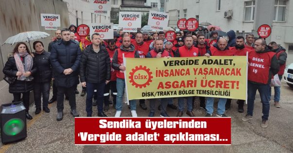 “DÜNYANIN EN ADALETSİZ VERGİ SİSTEMİ TÜRKİYE’DE!”