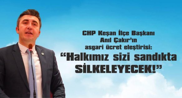 “BU MAAŞ, HALKIN YAŞAMAYA DEĞİL, ÖLMEYE MAHKÛM EDİLMESİDİR”