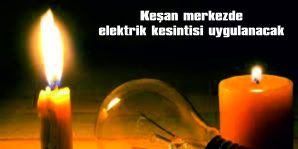 KEŞAN MERKEZDE ELEKTRİK KESİNTİSİ…