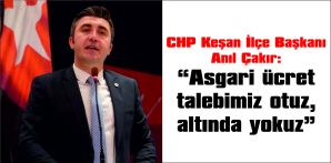 ÇAKIR: “EMEKLİYE GEÇİM HAKTIR 1 ASGARİ ÜCRET ŞARTTIR”