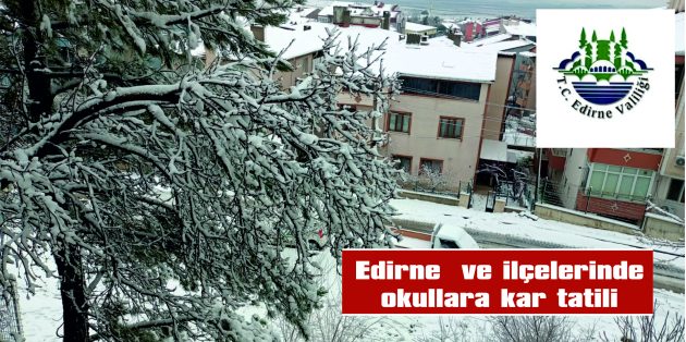 KAR KALINLIĞI 10 SANTİMETREYE ULAŞTI