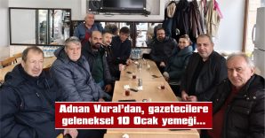 VURAL, 10 OCAK ÇALIŞAN GAZETECİLER GÜNÜNÜ KUTLADI