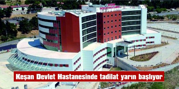 YOĞUN BAKIMLARIN TAMAMI, AMELİYATHANE, ACİL SERVİS VE MERKEZİ RÖNTGEN BİRİLERİ İSE KISIM KISIM KAPATILARAK ÇALIŞMALAR GERÇEKLEŞTİRİLECEK