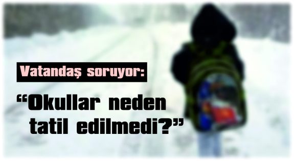 OKULLARIN TATİL EDİLDİĞİ GÜN, KAR YOĞUNLUĞU DAHA AZDI